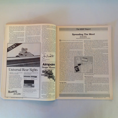 Vintage Aug 1988 Shooting Times Magazine Torture Test Marlin's Carbines for Handgunners Controversial 6mms