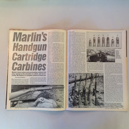 Vintage Aug 1988 Shooting Times Magazine Torture Test Marlin's Carbines for Handgunners Controversial 6mms