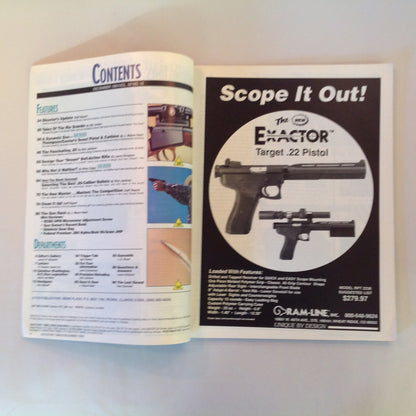 Vintage Dec 1991 Shooting Times Walther New Age Blackpowder Firepower Dream Rifle Perfect .30 Caliber Bullet