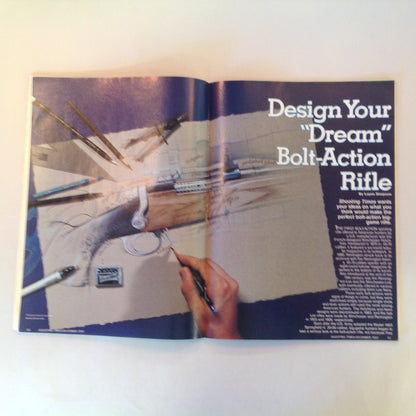 Vintage Dec 1991 Shooting Times Walther New Age Blackpowder Firepower Dream Rifle Perfect .30 Caliber Bullet