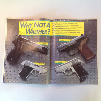 Vintage Dec 1991 Shooting Times Walther New Age Blackpowder Firepower Dream Rifle Perfect .30 Caliber Bullet