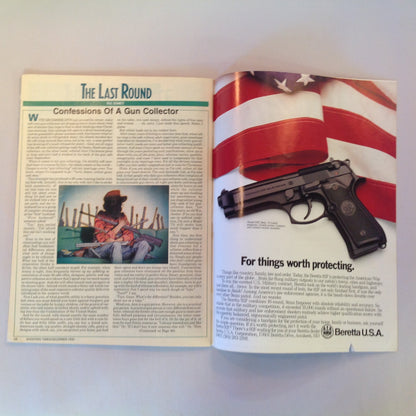 Vintage Dec 1991 Shooting Times Walther New Age Blackpowder Firepower Dream Rifle Perfect .30 Caliber Bullet