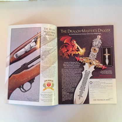 Vintage Apr 1999 American Rifleman Magazine Benelli's High-Tech Pump New Guns 1999 Browning's Classic Hi Power