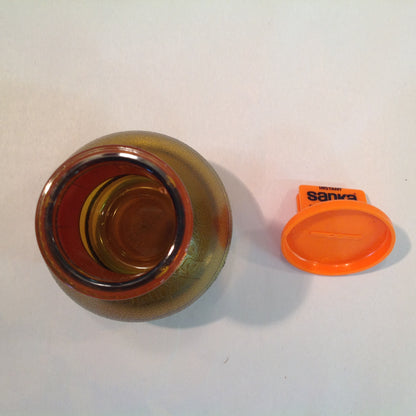 Vintage Promotional Instant Sanka 97% Caffeine Free Coffee Single Service Restaurant Ware Plastic Mini Carafe