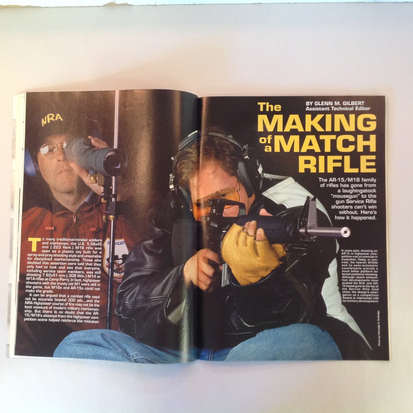 Vintage Jul 1999 American Rifleman Magazine Johnson Model of 1941 Scope Recticles .357 Mag Cryo Update