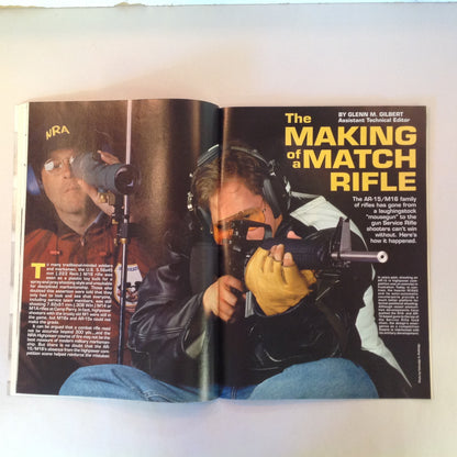 Vintage Jul 1999 American Rifleman Magazine Johnson Model of 1941 Scope Recticles .357 Mag Cryo Update