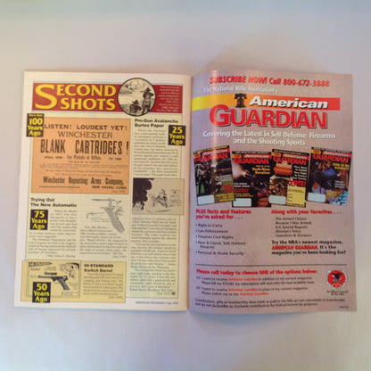 Vintage Jul 1999 American Rifleman Magazine Johnson Model of 1941 Scope Recticles .357 Mag Cryo Update
