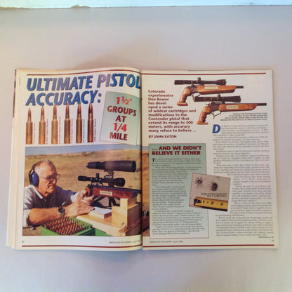Vintage Jun 1995  American Rifleman Magazine H&K's USP .45 ACP '03 Springfield