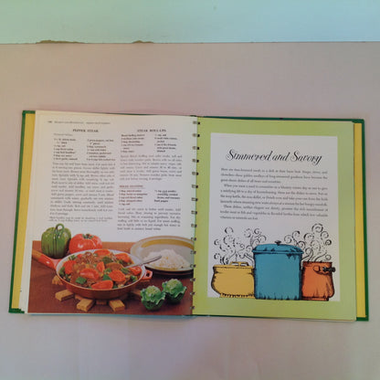 Vintage 1965 Hardcover Betty Crocker's Dinner In a Dish Cook Book