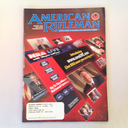 Vintage Mar 1999 American Rifleman Magazine NRA Live with Wayne LaPierre