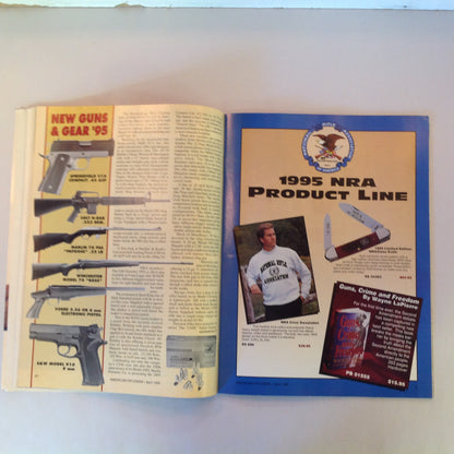 Vintage Apr 1995 American Rifleman Magazine New Guns & Gear '95 NRA Member's Product Guide