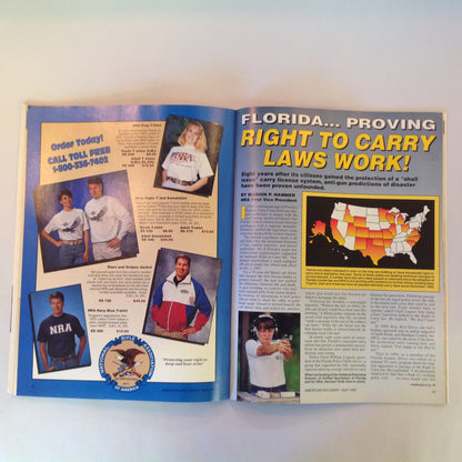 Vintage Apr 1995 American Rifleman Magazine New Guns & Gear '95 NRA Member's Product Guide