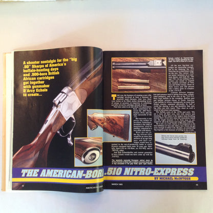 Vintage Mar 1993 American Rifleman Magazine Dakota Arms Close Combat NRA Clays