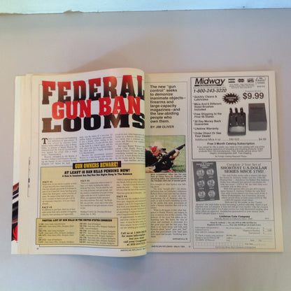 Vintage Mar 1994  American Rifleman Magazine Federal Gun Ban Rifleman's Rifle