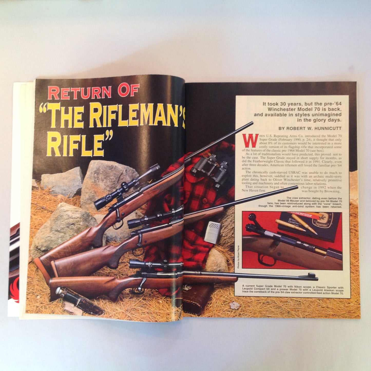 Vintage Mar 1994  American Rifleman Magazine Federal Gun Ban Rifleman's Rifle