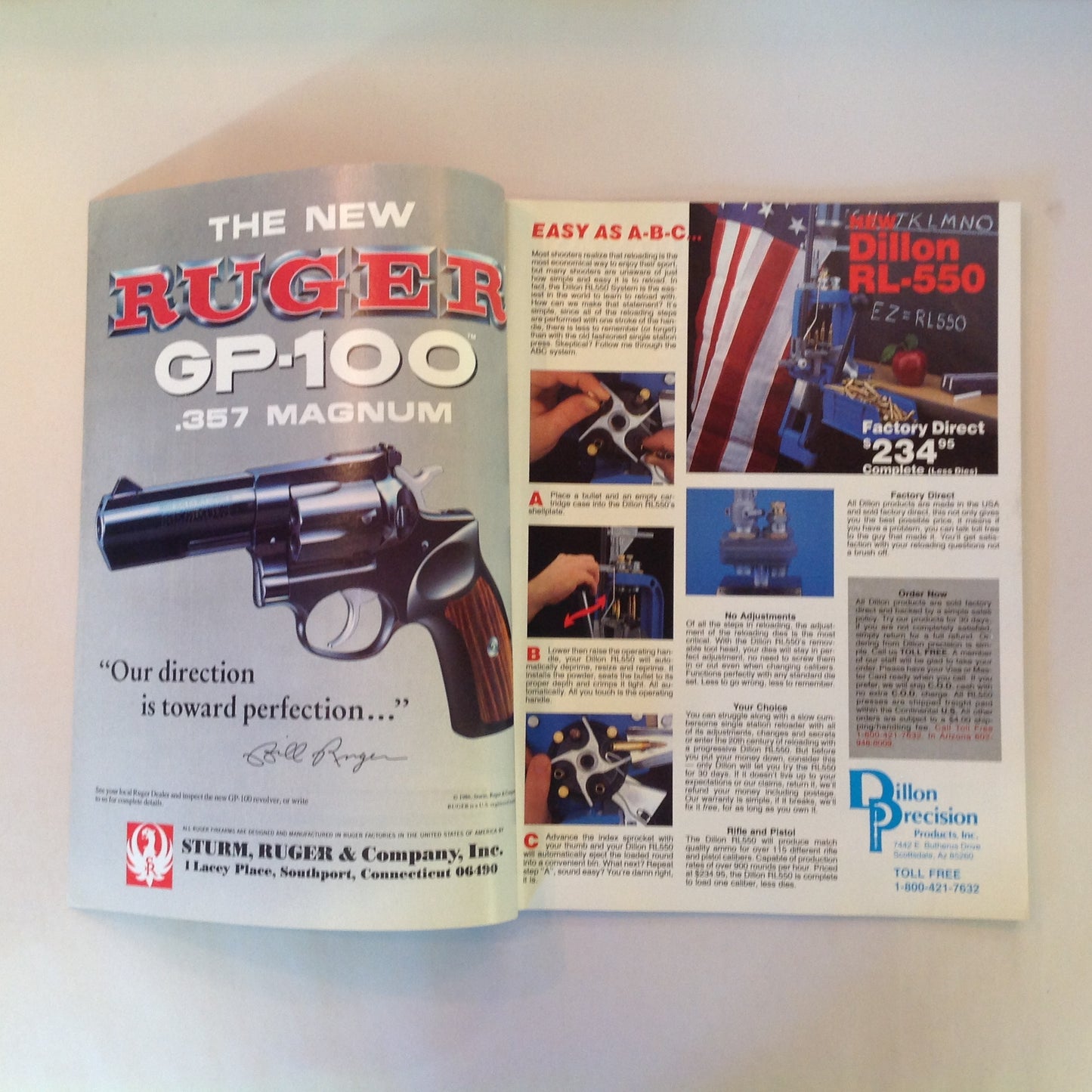 Vintage Oct 1986 American Rifleman Magazine Camp Perry '86