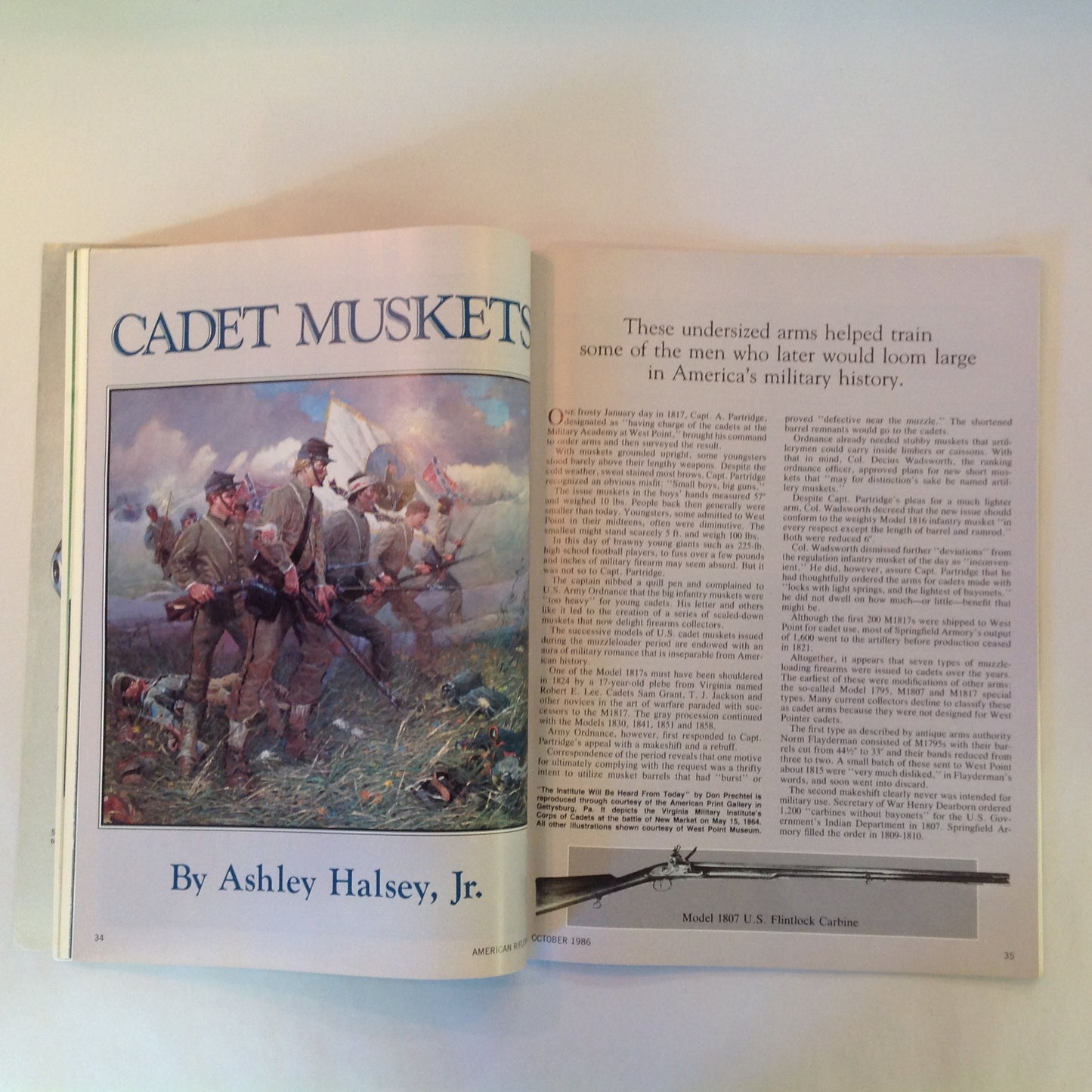 Vintage Oct 1986 American Rifleman Magazine Camp Perry '86