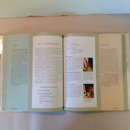 Vintage 1999 Hardcover with Dust Jacket Julia and Jacques: Cooking At Home First Edition