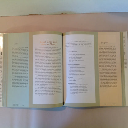 Vintage 1999 Hardcover with Dust Jacket Julia and Jacques: Cooking At Home First Edition