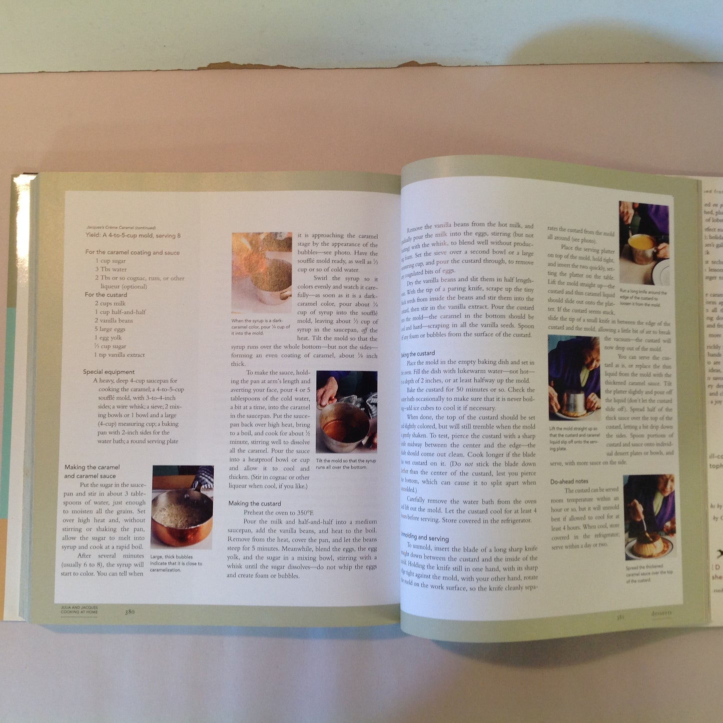 Vintage 1999 Hardcover with Dust Jacket Julia and Jacques: Cooking At Home First Edition
