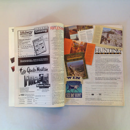Vintage Jul 1993 American Rifleman Magazine H&R 9-Shot .22 Revolver AR-15 Accessories Lee-Enfield Fun