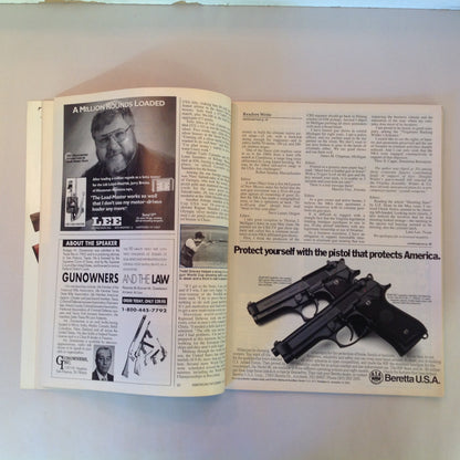 Vintage Jul 1993 American Rifleman Magazine H&R 9-Shot .22 Revolver AR-15 Accessories Lee-Enfield Fun