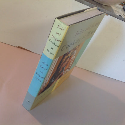 Vintage 1999 Hardcover with Dust Jacket Julia and Jacques: Cooking At Home First Edition