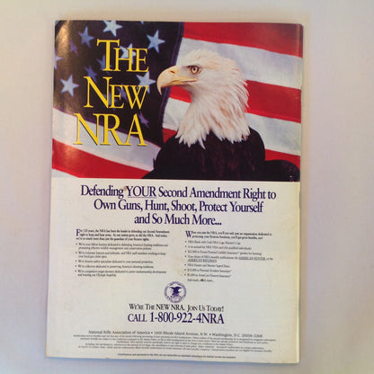 Vintage Jul 1993 American Rifleman Magazine H&R 9-Shot .22 Revolver AR-15 Accessories Lee-Enfield Fun