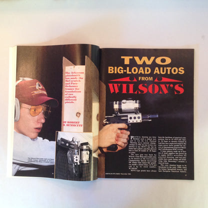 Vintage Nov 1993 American Rifleman Magazine Ruby Ridge Wilson's Super Pistols NRA Atlanta