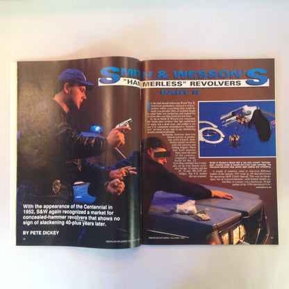 Vintage Nov 1993 American Rifleman Magazine Ruby Ridge Wilson's Super Pistols NRA Atlanta
