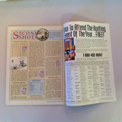 Vintage Nov 1993 American Rifleman Magazine Ruby Ridge Wilson's Super Pistols NRA Atlanta