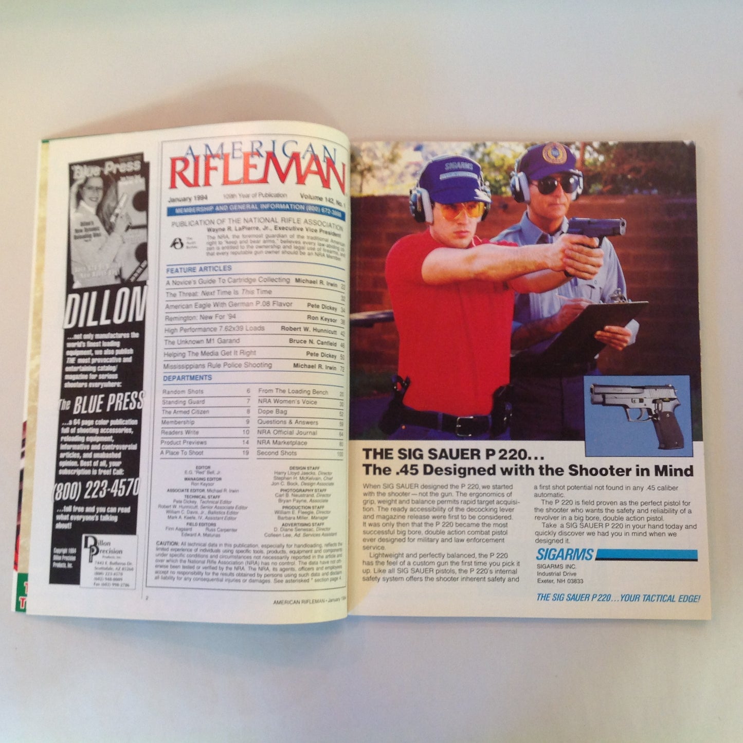 Vintage Jan 1994 American Rifleman Magazine Anti-Gun FRENZY