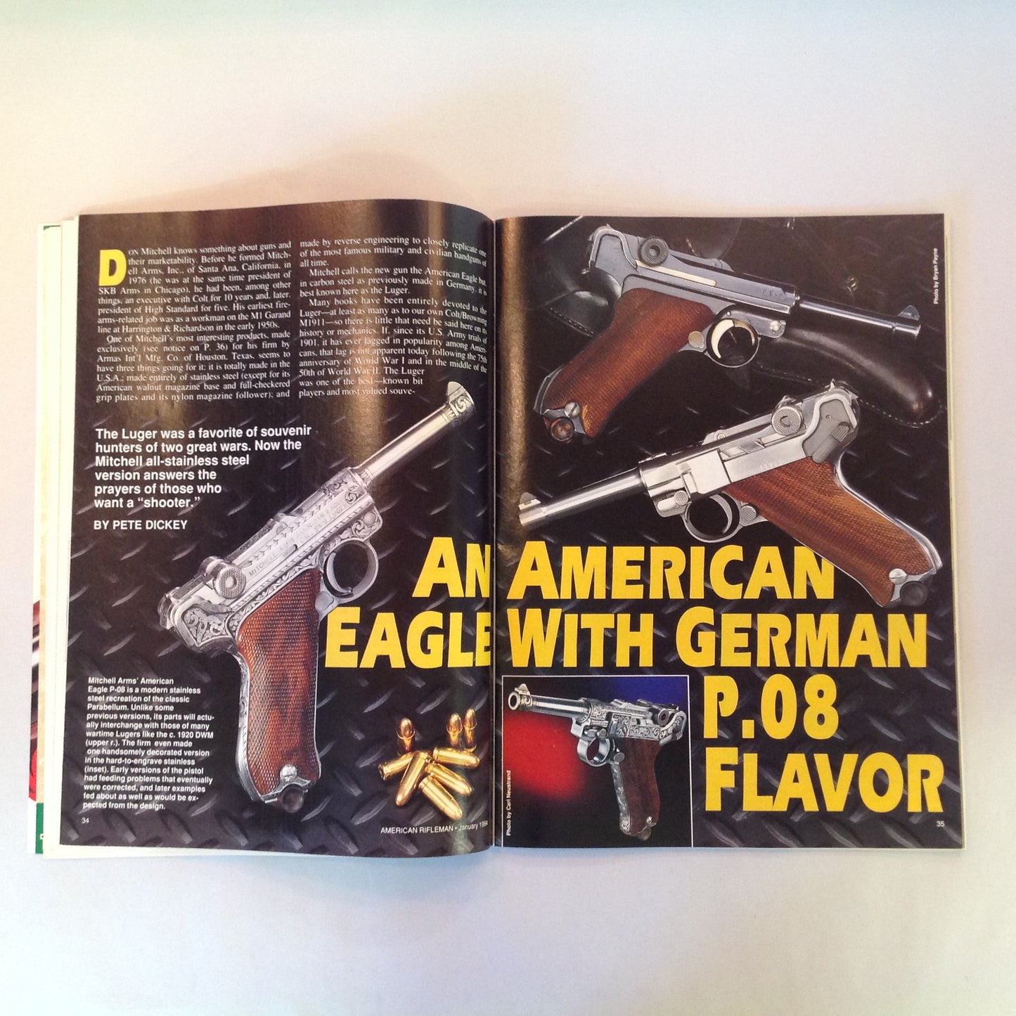 Vintage Jan 1994 American Rifleman Magazine Anti-Gun FRENZY