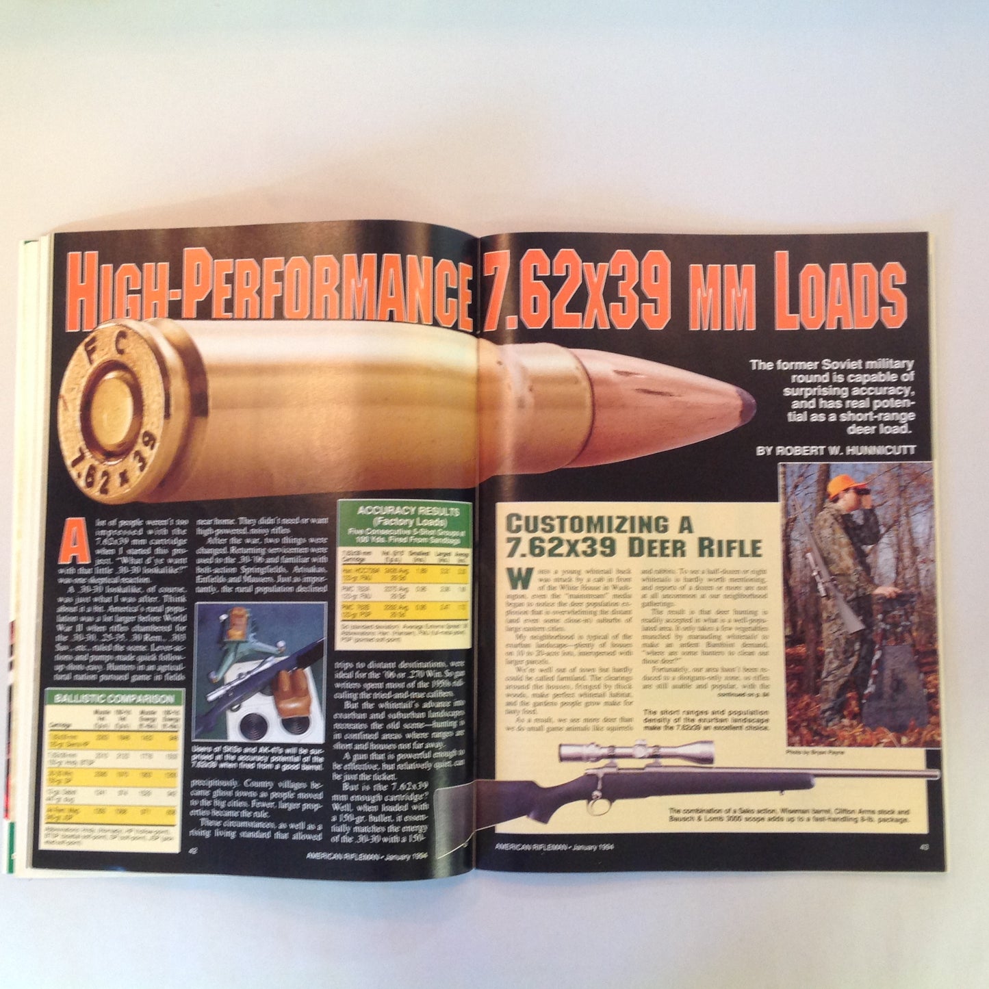 Vintage Jan 1994 American Rifleman Magazine Anti-Gun FRENZY