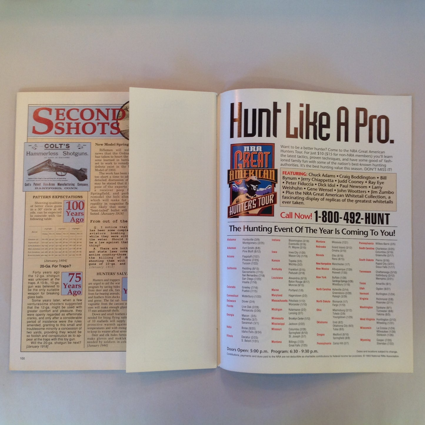 Vintage Jan 1994 American Rifleman Magazine Anti-Gun FRENZY
