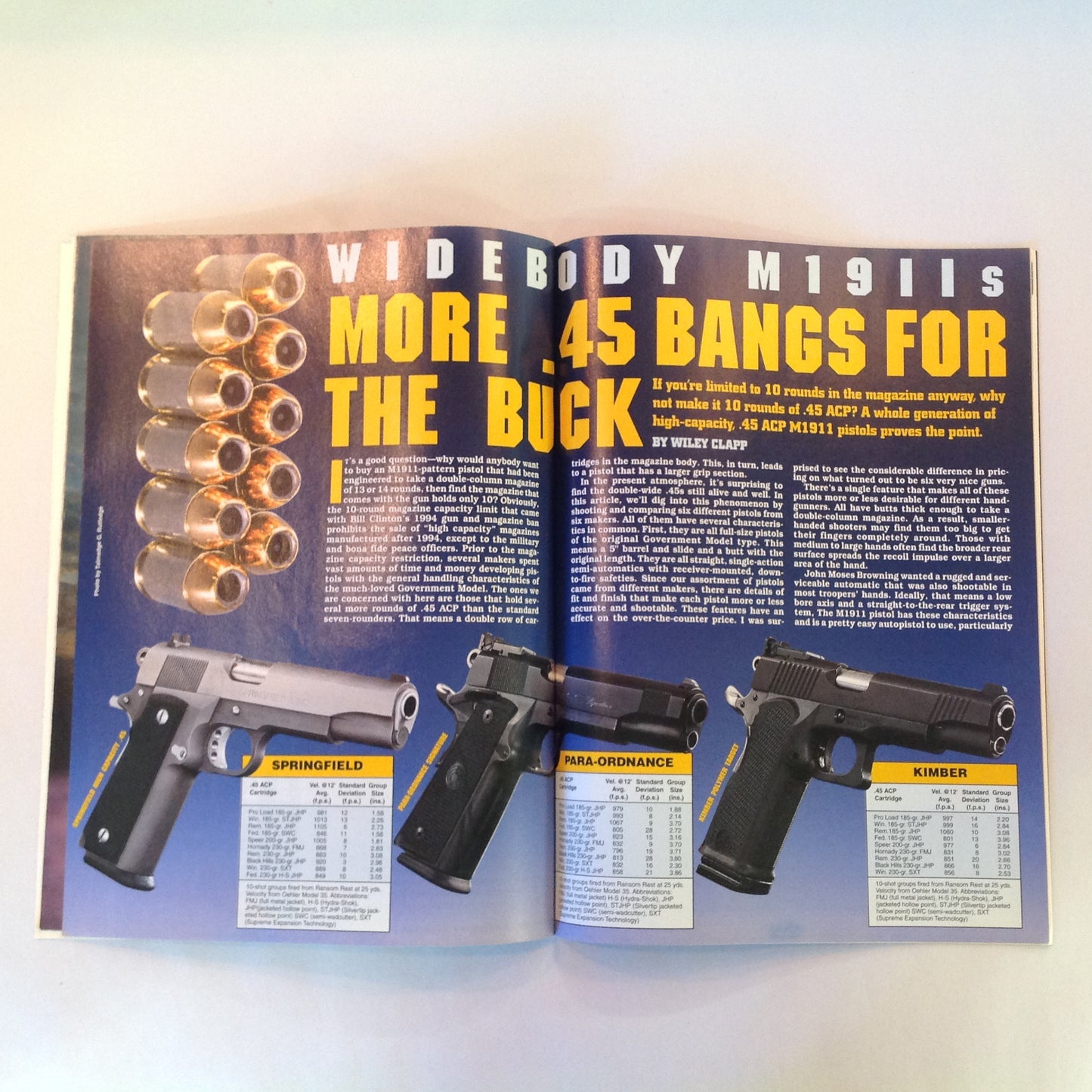 Vintage Oct 1998 American Rifleman Magazine Ask Them to Share the Load! NRA