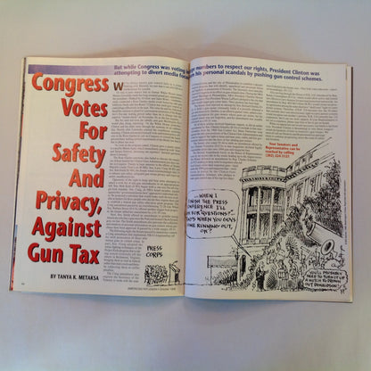 Vintage Oct 1998 American Rifleman Magazine Ask Them to Share the Load! NRA