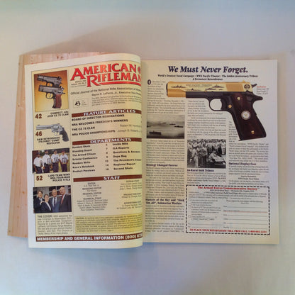 Vintage Mar 1995 American Rifleman Magazine Freedom Fighters 104th Congress NRA
