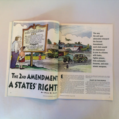 Vintage Aug 1998 American Guardian Magazine Factory Custom .45s Discreet Carry Basics NRA Firearms  Museum