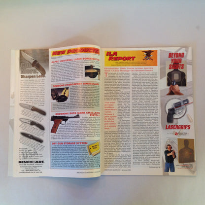 Vintage Jan 2000 American Guardian Magazine Magnum Revolvers Shotgun Defense Basics Gun Safes