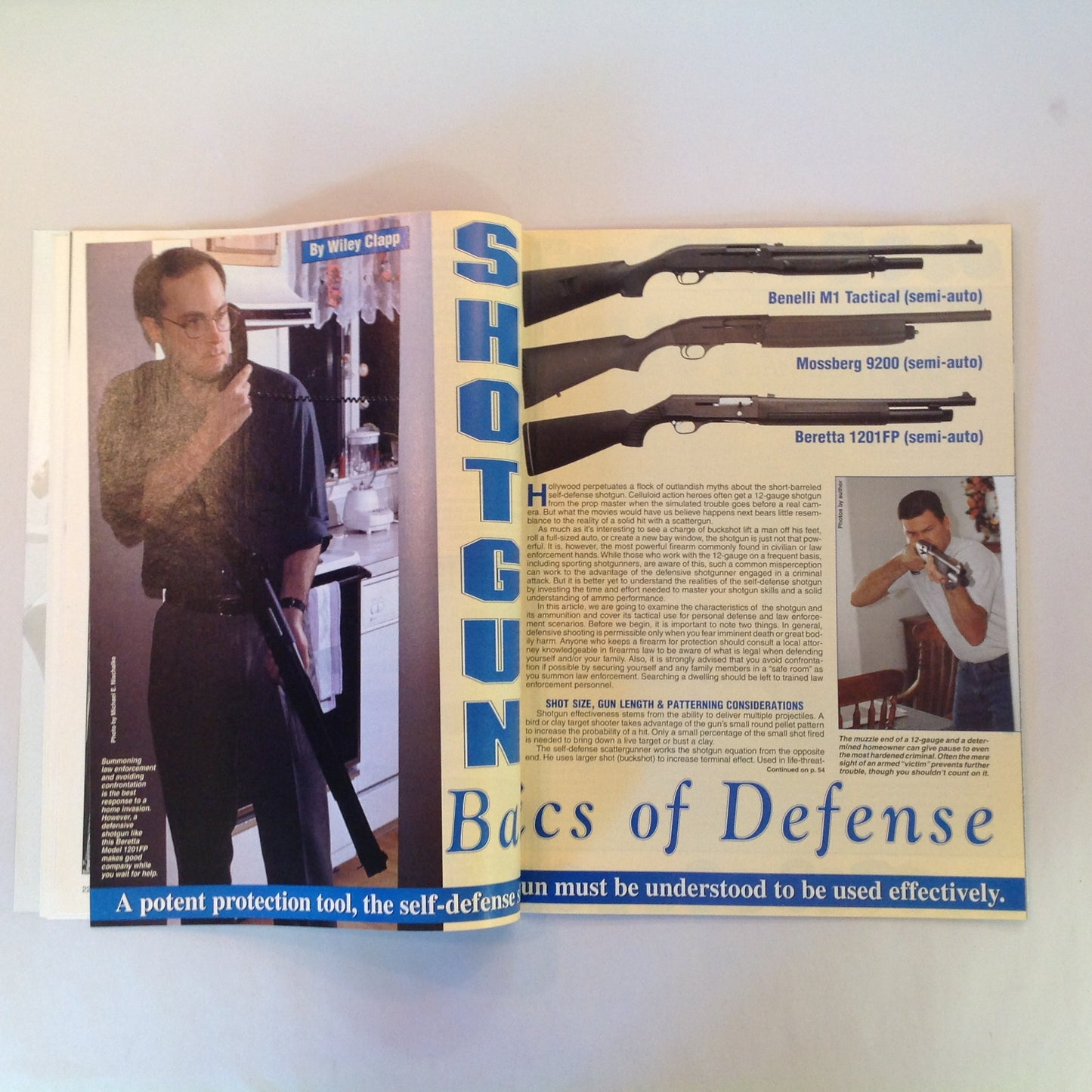 Vintage Jan 2000 American Guardian Magazine Magnum Revolvers Shotgun Defense Basics Gun Safes