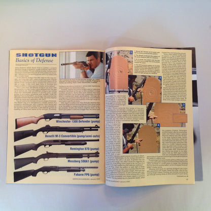 Vintage Jan 2000 American Guardian Magazine Magnum Revolvers Shotgun Defense Basics Gun Safes