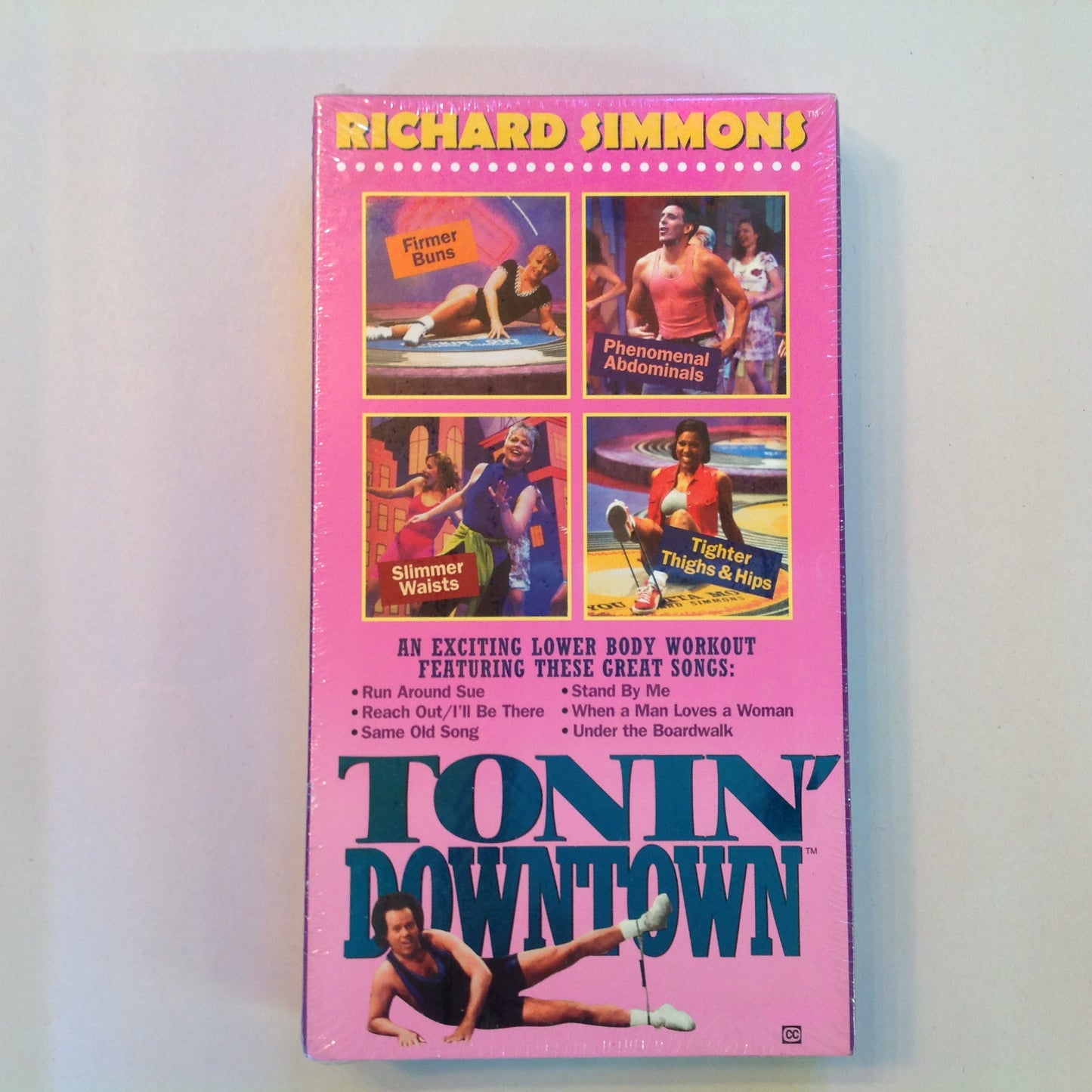 Vintage 1996 NOS VHS Cassette Richard Simmons Tonin' Downtown Unopened Sealed