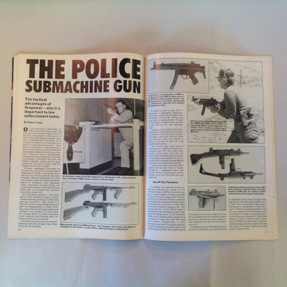 Vintage Winter 1990 Guns & Weapons For Law Enforcement