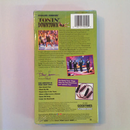 Vintage 1996 NOS VHS Cassette Richard Simmons Tonin' Downtown Unopened Sealed