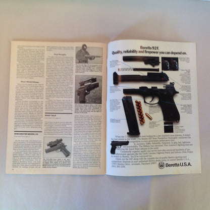 Vintage Winter 1990 Guns & Weapons For Law Enforcement
