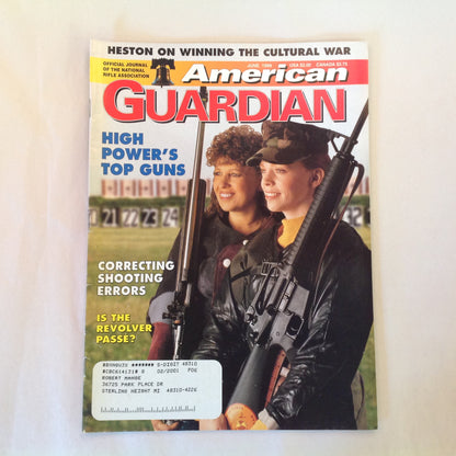 Vintage Jun 1999 American Guardian Magazine High Power Top Guns Shooting Errors Passe Revolver