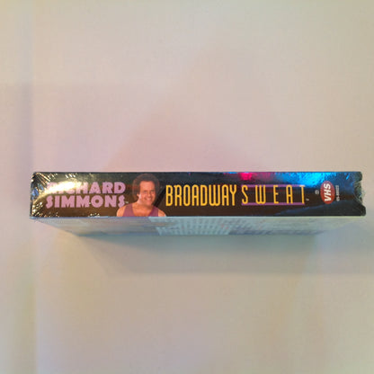 Vintage 2000 NOS VHS Cassette Richard Simmons Broadway Sweat Unopened Sealed