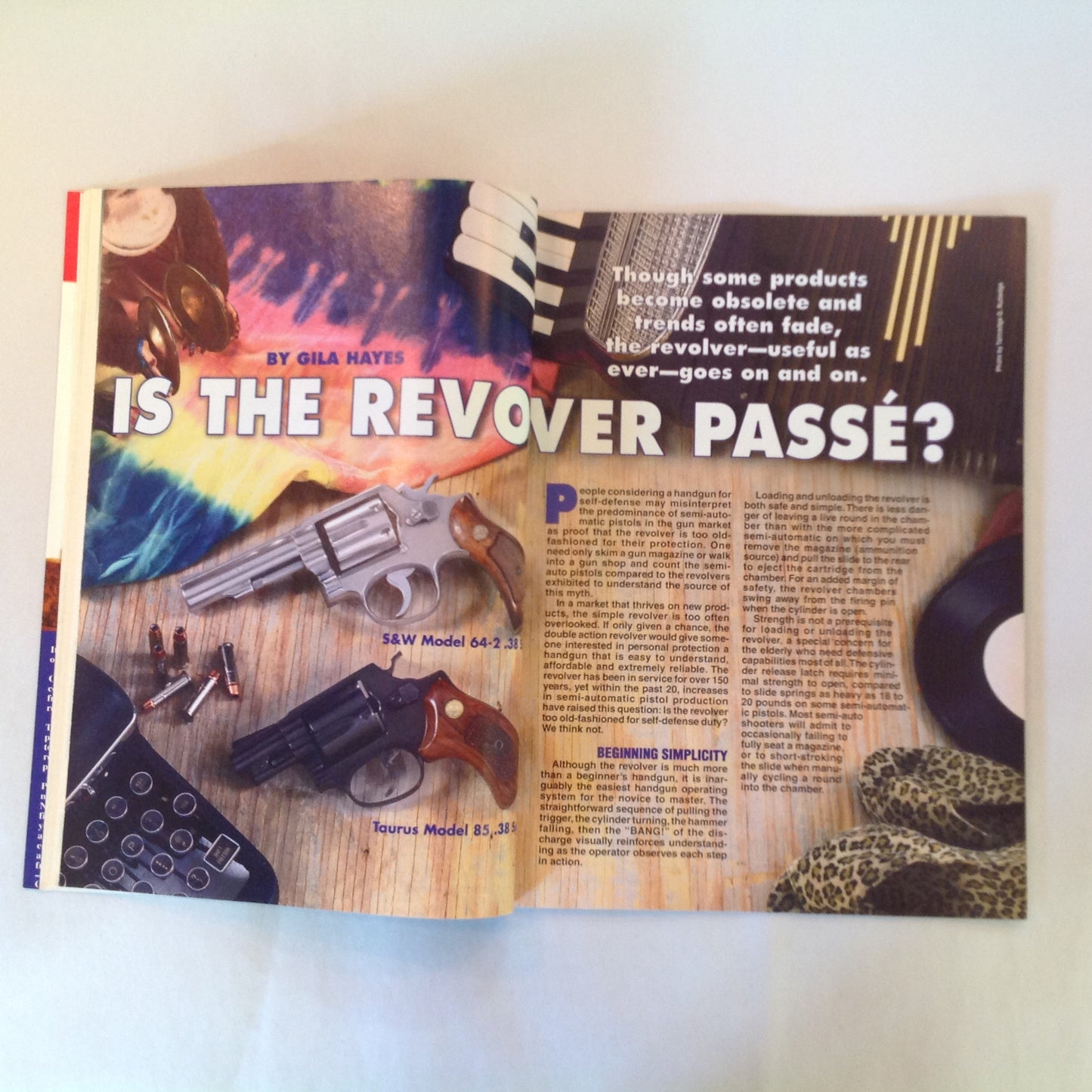 Vintage Jun 1999 American Guardian Magazine High Power Top Guns Shooting Errors Passe Revolver