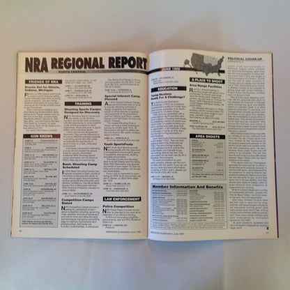 Vintage Jun 1999 American Guardian Magazine High Power Top Guns Shooting Errors Passe Revolver